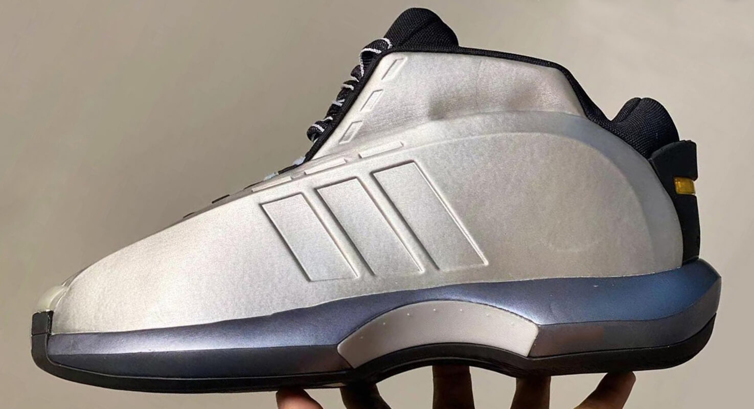 Image ADIDAS CRAZY 1 OG METALLIC SILVER HINGGA TREN GAME NFT