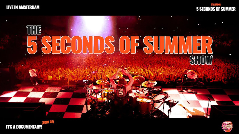 Image BAND POP ROCK 5 SECOND OF SUMMER RILIS FILM KONSER GRATIS