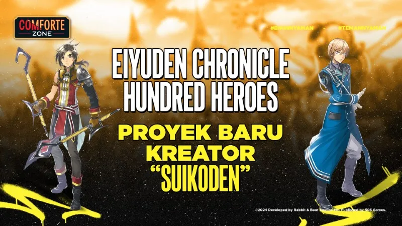 Image EIYUDEN CHRONICLE : HUNDRED HEREOS PROYEK BARU KREATOR “SUIKODEN”