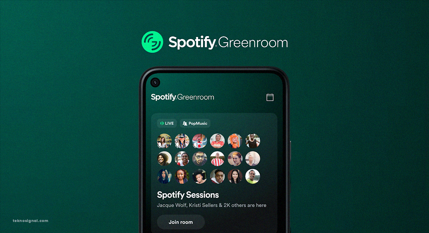 Image Spotify Rilis Greenroom, Saingan Teranyar Clubhouse